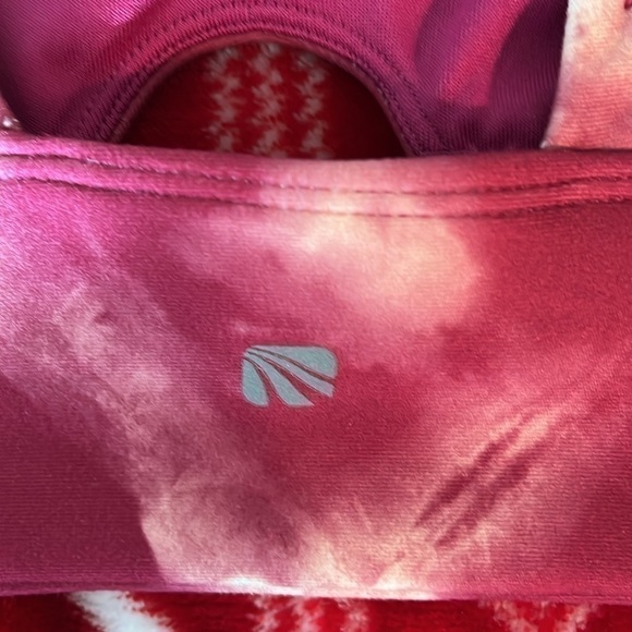 NWT Marika Women’s Pink Sports Bra With Removable Pads, Size Large. - Picture 3 of 5